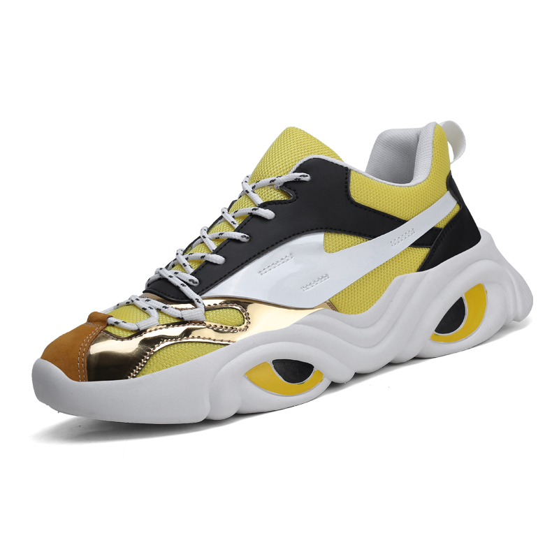 Autumn New style trend han edition running shoes men mesh sport tennis Sneaker