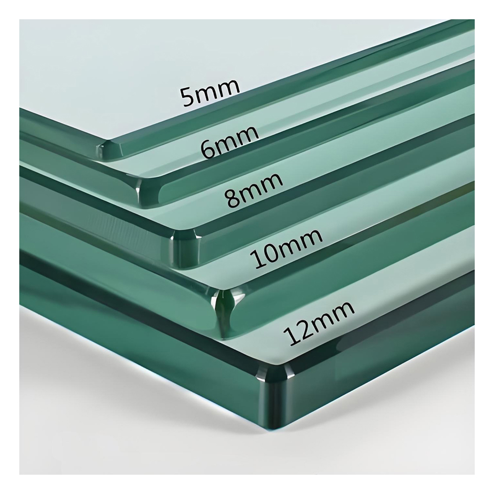 Glass Factory 5mm 6mm 8mm 10mm 12mm 15mm 19mm tempered toughened glass for building partition