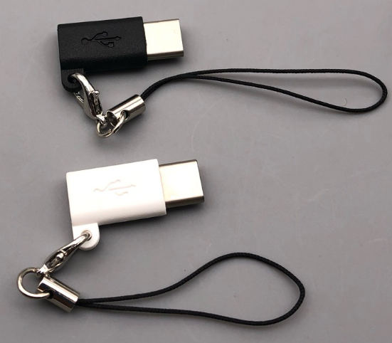 Адаптер Micro USB V8-USB 3,1 Type C USB3.1 конвертер с брелоком