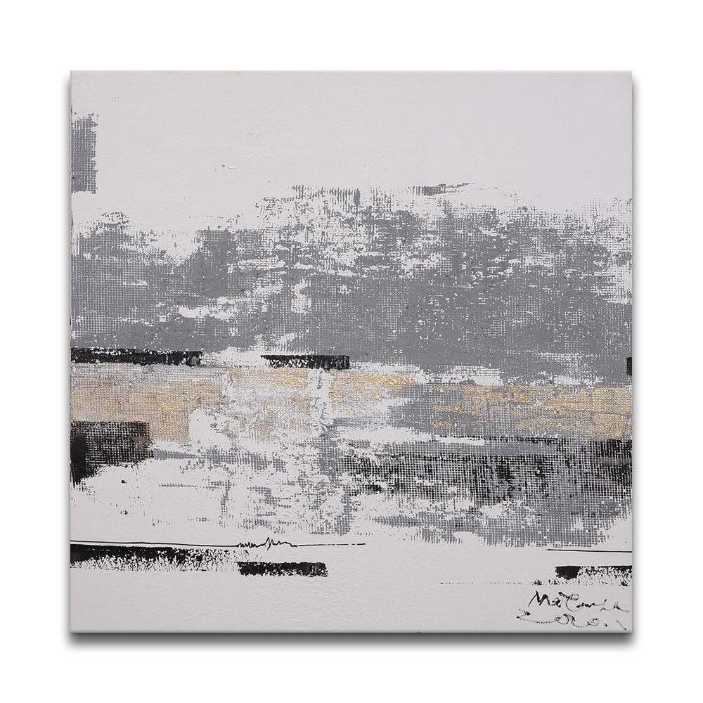 100% Handmade Artwork Canvas Abstract Acrylic Paintings Hotel Office Decorative Wall Art