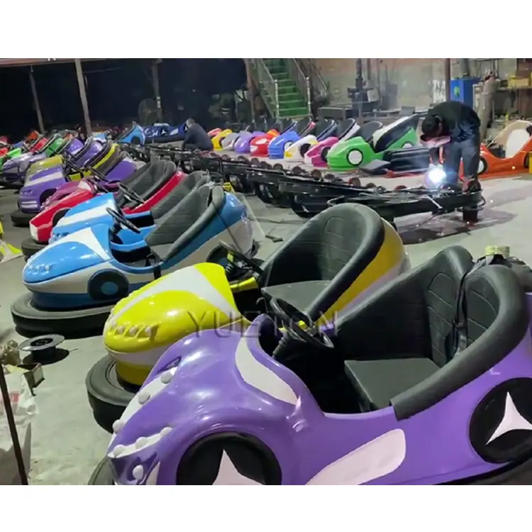 Amusement Attraction Theme Park Equipment Playground Indoor Outdoor Ride Electric Bumper Car For Kids And Adult Sale New Led