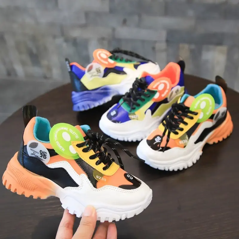 kids shoes luxury comfortable kids running sneakers children's breathable shoe high quality kids Fashion children Casual shoes