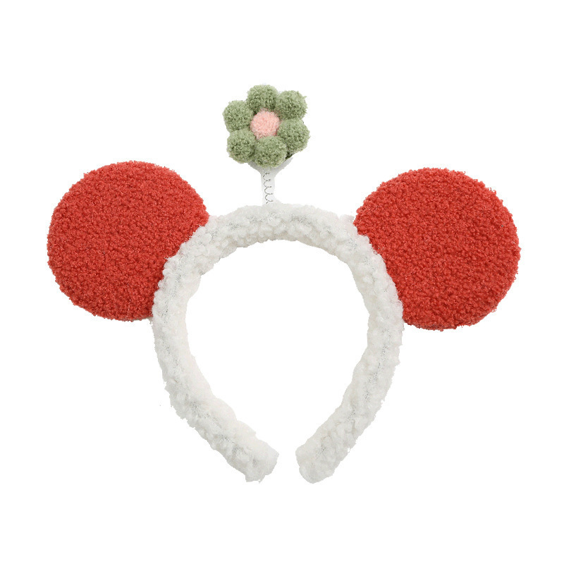 Designer Headbands cute fur headbands with pressure and non-slip crown bands