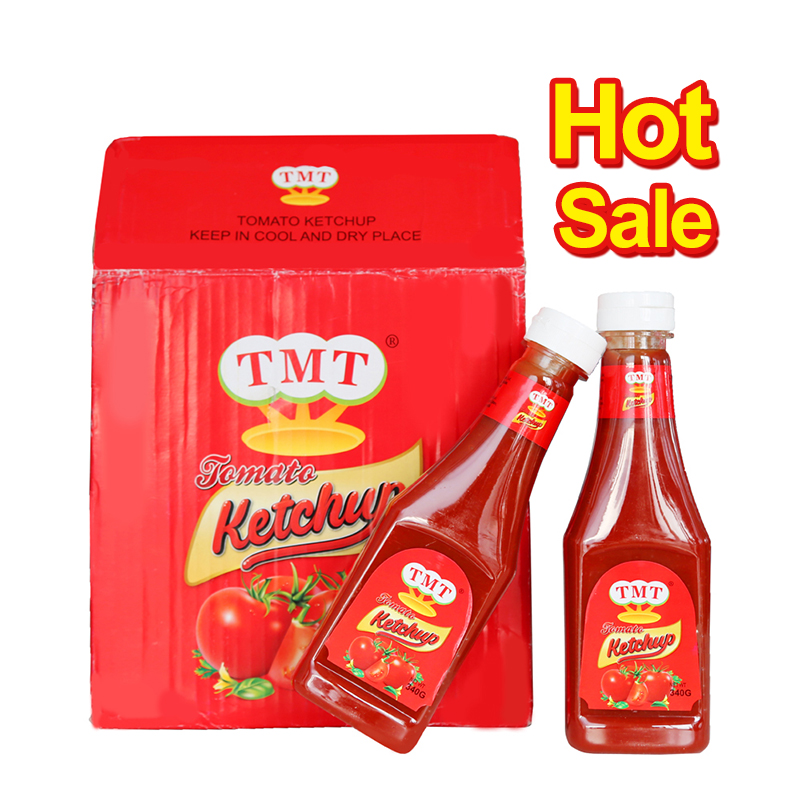 Вкусный томатный кетчуп 340 г 5 кг по заводской цене от бренда OEM для приготовления пищи