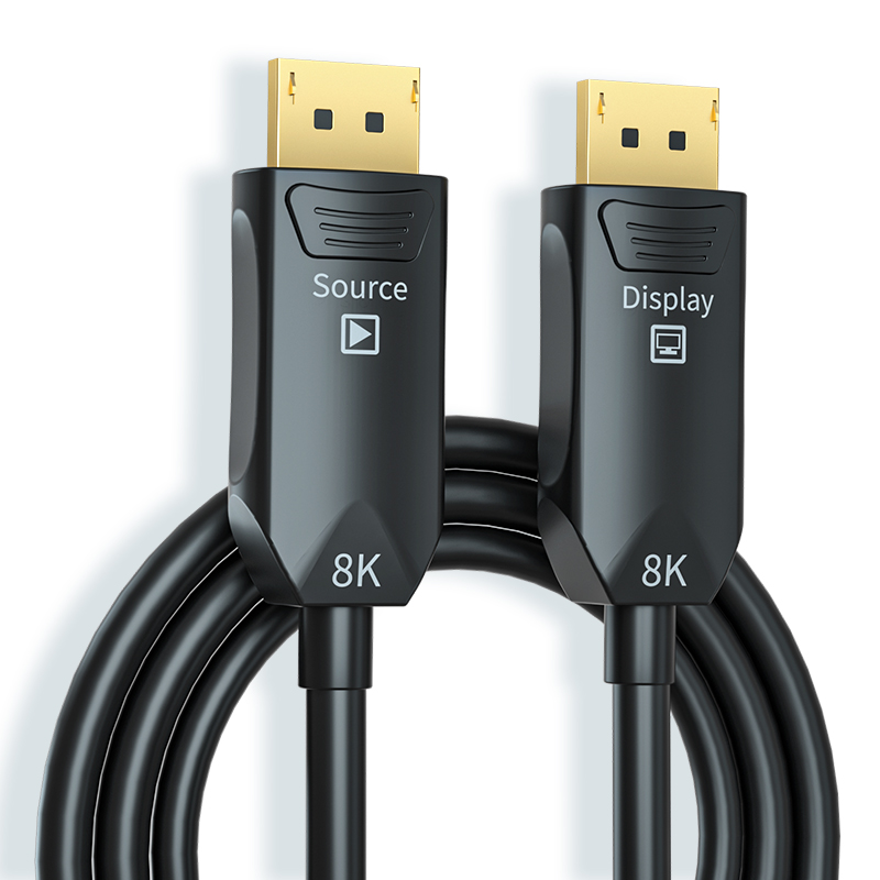15 м с высоким разрешением DP 8K 1,4 V HD 4K120Hz АОС 144 Гц кабель со штыревыми соединителями на обоих концах для подключения Премиум волоконно-оптический кабель Displayport