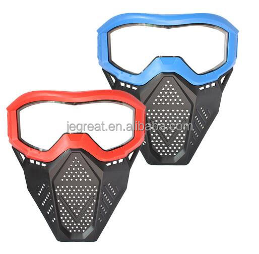 2024 best seller Adjustable Tactical face shield for shooting toy gun game