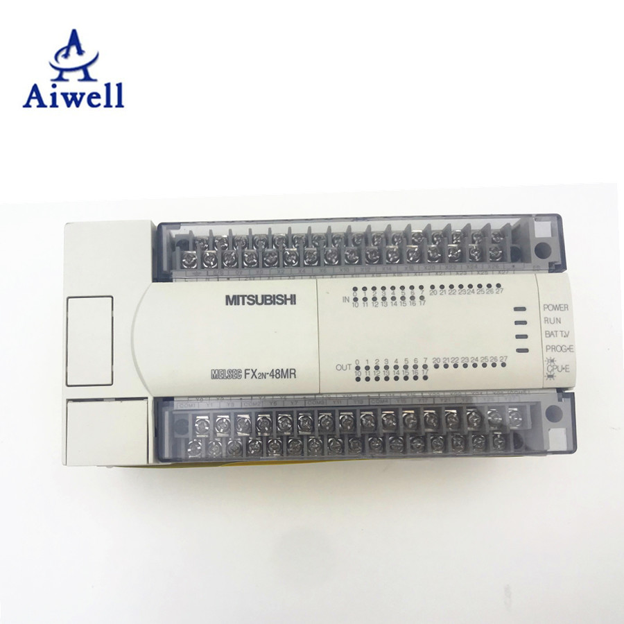Mitsubishi платы ПЛК FX2N Melsec FX серия FX2N 48MR I / O Модуль FX2N-48MR-ES / UL оригинальной упаковке 100% Новый оригинальный 1 год