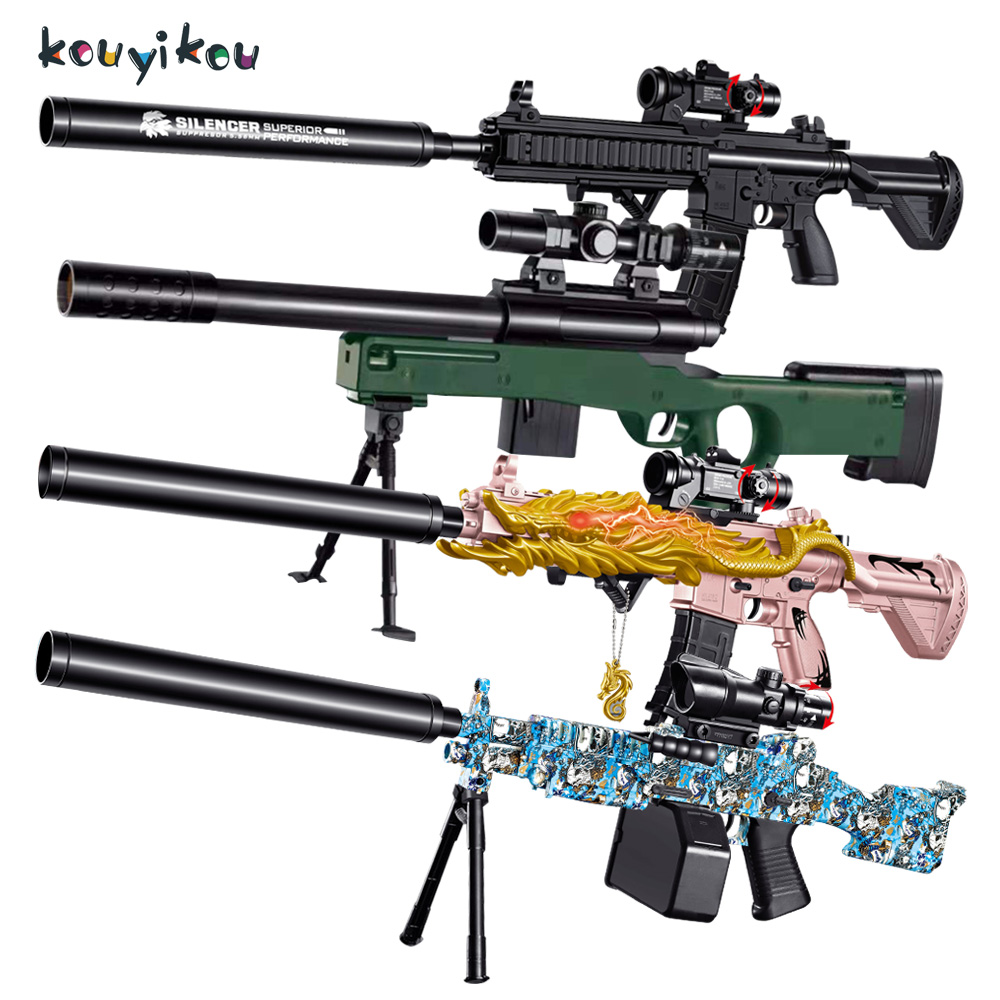 Горячая Распродажа M249 мягкий гелевый бластерный Пистолет Работает с телескопами игрушечный гелевый Пистолет Бластер Электрический