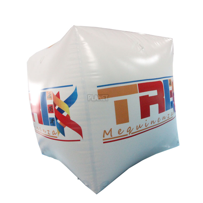 Drop Ship Inflatables Advertising Inflatable Race Marker Buoys Cube Buoy Swim Float Inflatable Marker Buoy