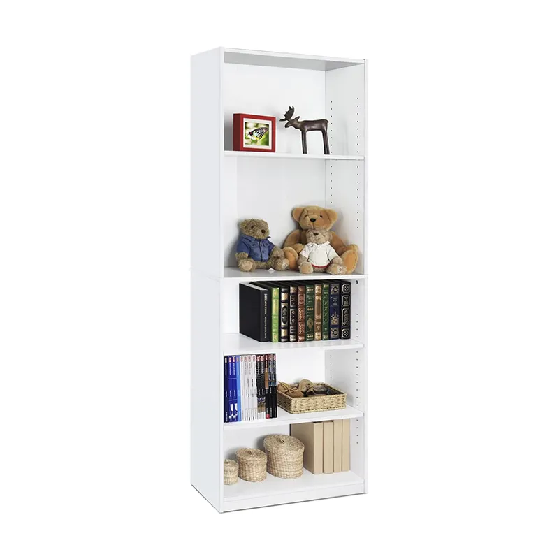 High Quality Wooden Bookshelf 5-Shelf Bookshelf