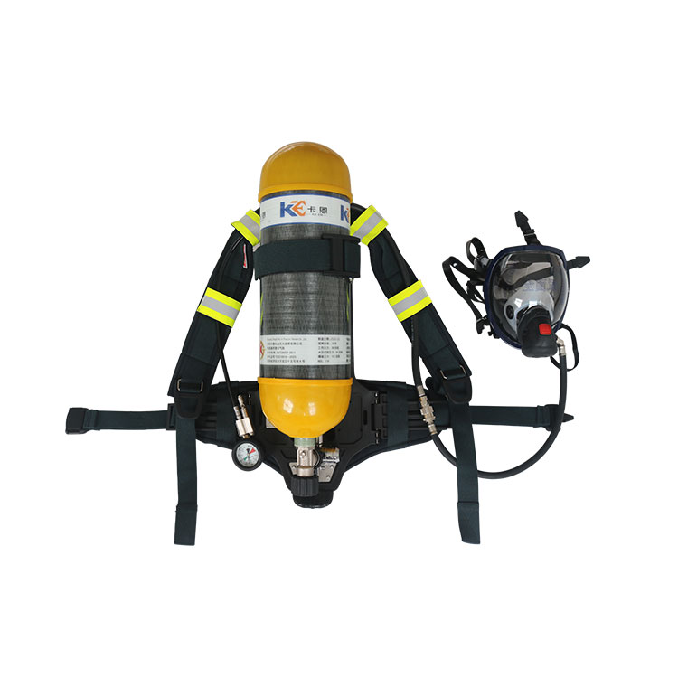6,8 л SCBA с композитным цилиндром из углеродного волокна, полный набор автономных дыхательных аппаратов