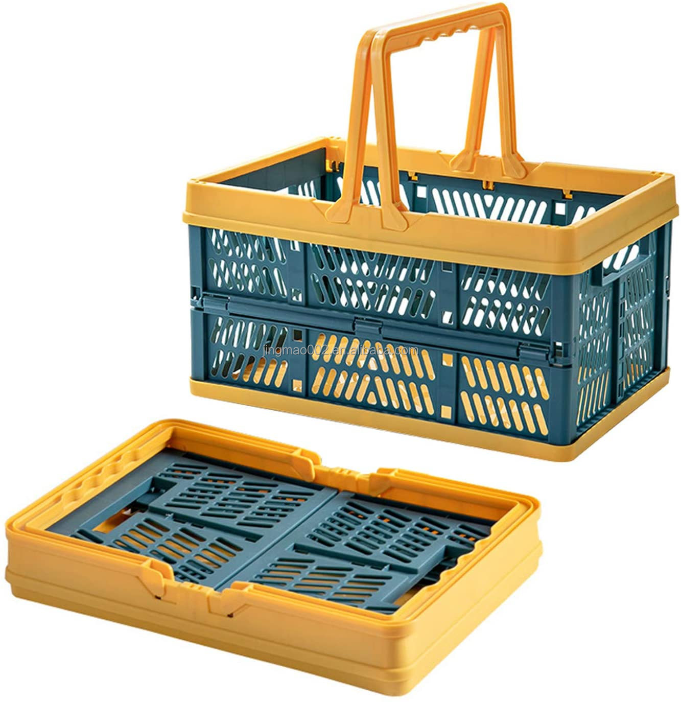 wholesale folding toy plastic egg car 319g kitchen laundry foldable shopping storage baskets