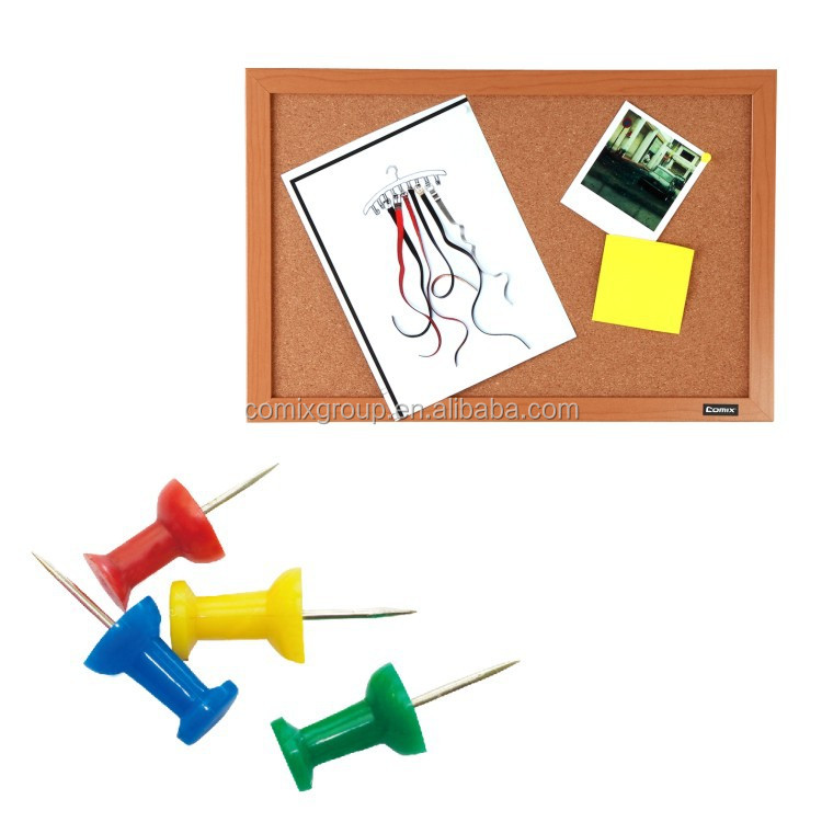 Comix Excellent Quality Low Price 30*45/45*60/60*90cm Wood Frame Cork Surface Combo Board Cork Board