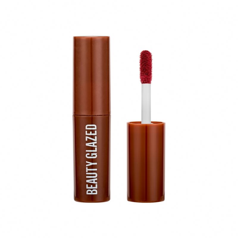 Beauty Glazed шоколад Sliky для губ матовый 12 видов цветов Матовая жидкая губная помада блеск для губ для женщин