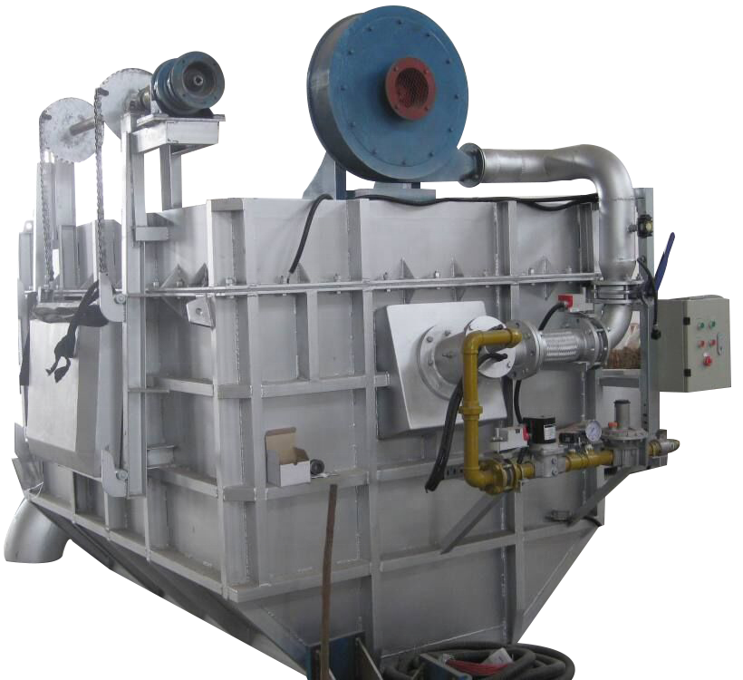 WDL-RJQ-1500 Stationary Type Natural Gas Fired Reverberatory Furnace For Melting Aluminum