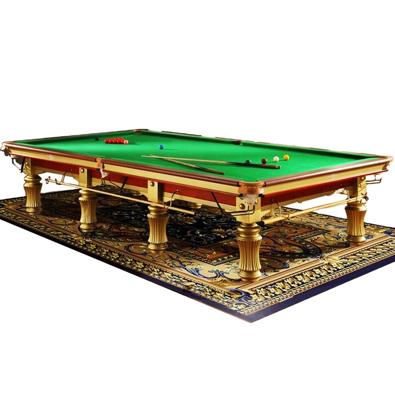 Мраморные шиферы 12ft snooker бильярдный стол из массива дерева со стальной подушкой