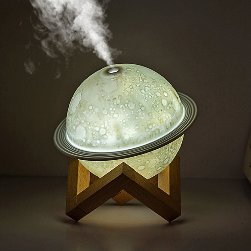 50% discount 2021 Luxury USB Essential Oil Diffuser Humidifier With Led Light