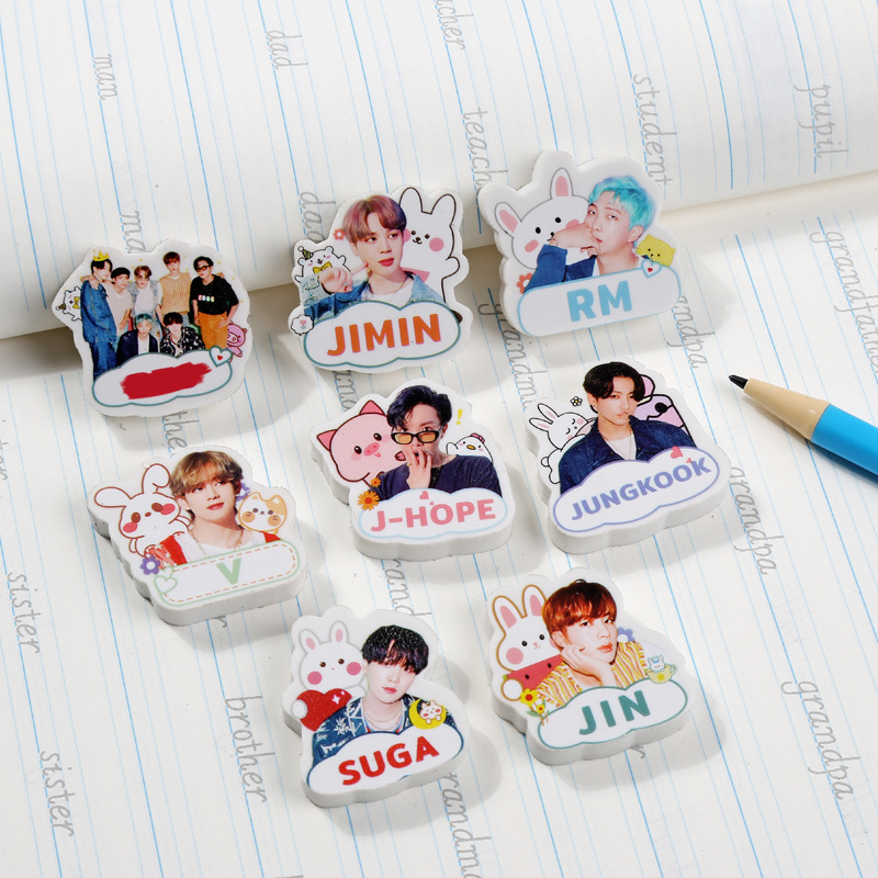 Оптовая продажа Kpop Bangtan Boys, ластик в виде динамита