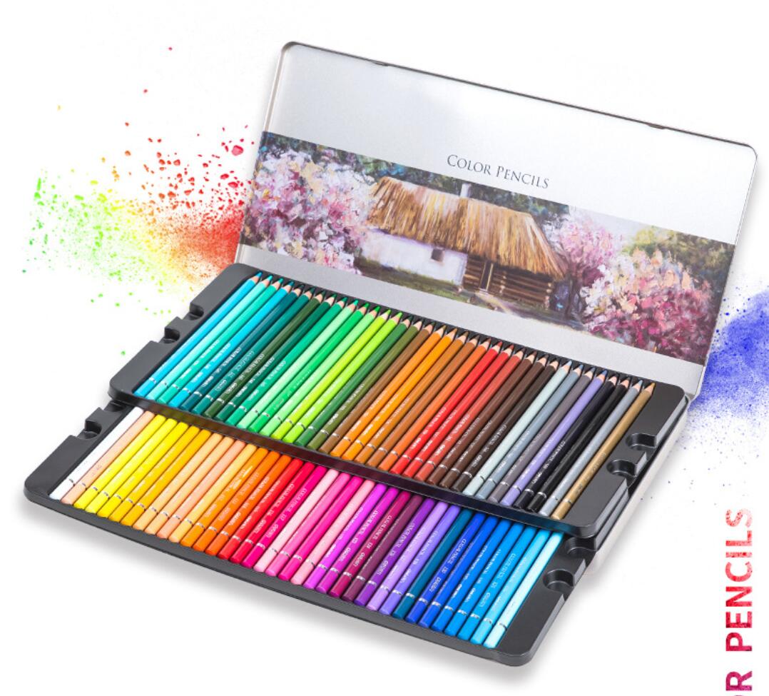Amazon Best Selling 24 36 48 72 Colors School Art Color Pencil Drawing