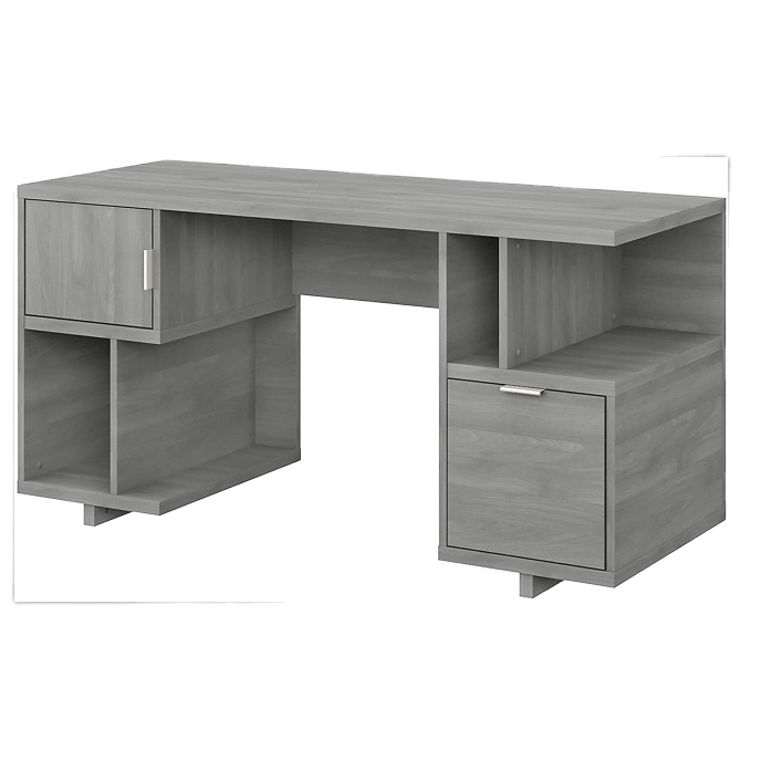 Home Furniture Vintage office execut laptop comput desk Designs Office Furniture wood comput desk with 3 doors