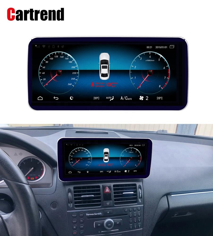 Модернизированный W204 экран Android Facelift, замена для Mercedes C Class 08-10