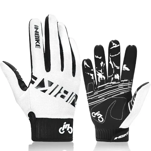 Hot Sell Cycling Accessories Bike Bicycle Full Finger Motorcycle Screen Touch Racing Gloves