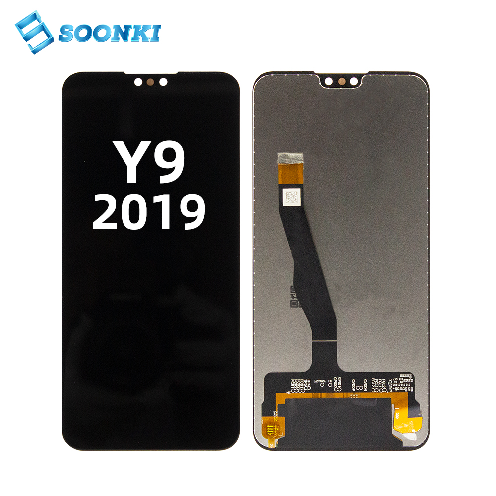 Для huawei y9 lcd цена Запчасти для мобильного телефона ЖК-экран для huawei y9 2019 дисплей celulares LCD