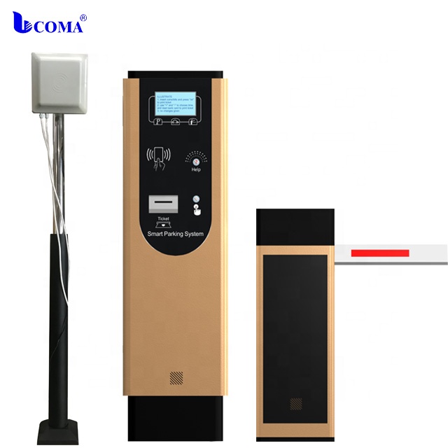 Система контроля доступа к автомобилям RFID с барьерными воротами