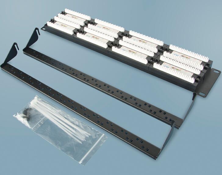 Патч-панель производитель 19 "STP UTP Rj45 CAT6A Cat6 48 портов патч-панель