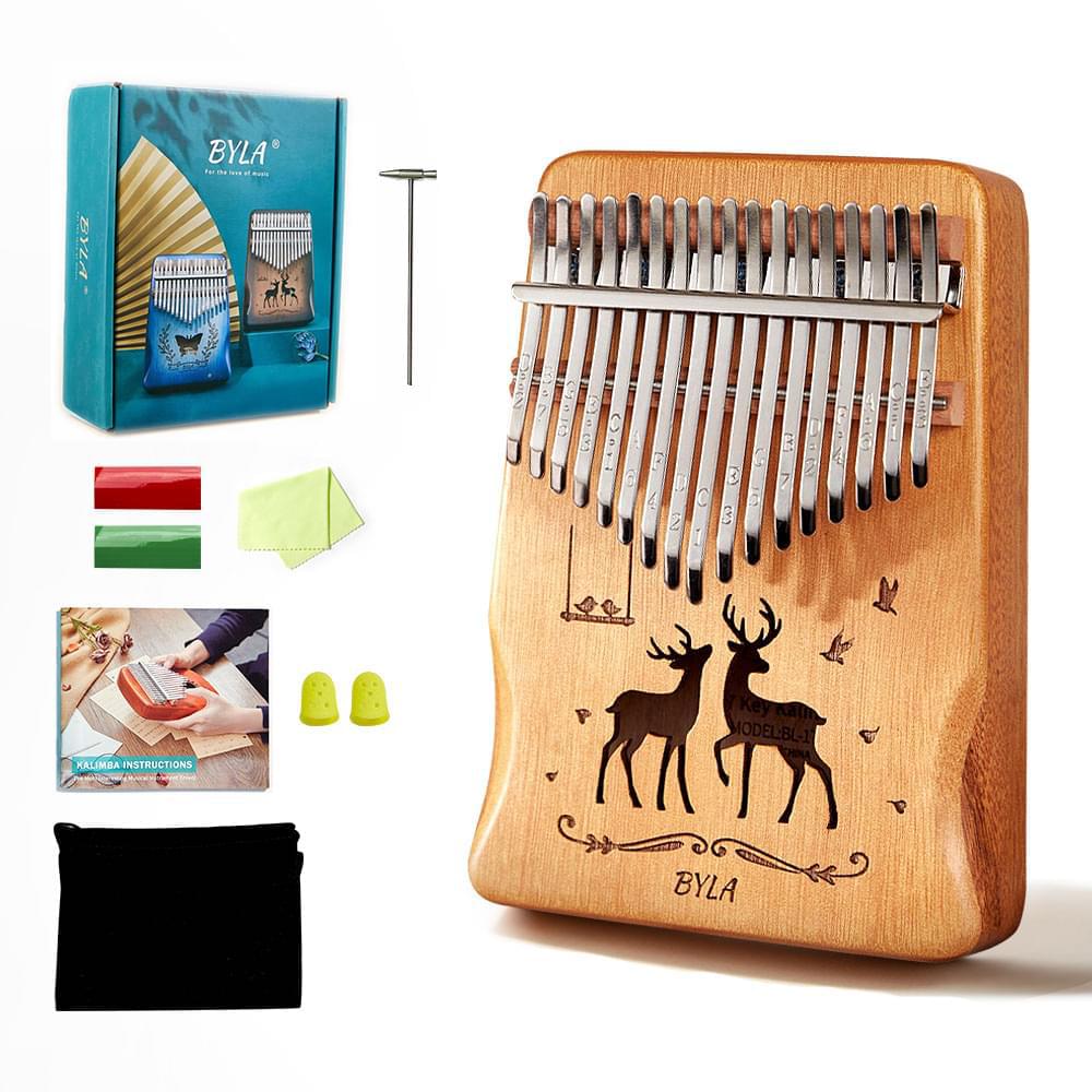 17 клавиш kalimba музыкальный инструмент музыкальная форма kalimba для начинающих