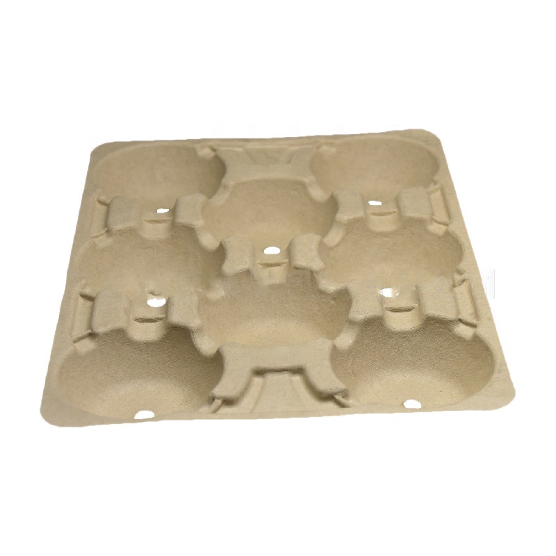 Packaging Bath Bombs Pulp Paper One Egg Lunch Box Take Out Moulded For Fashion Biodegradable Eco-Friendly Fiber Manufacturer