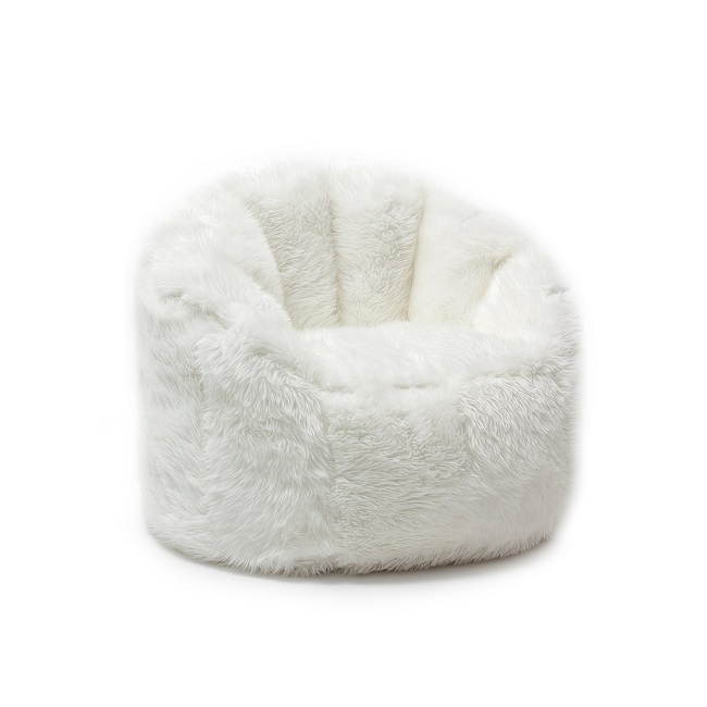 Fluffy Soft Lazy Faux Fur Chair Plush Sofa Bean Bags Lounge Covers