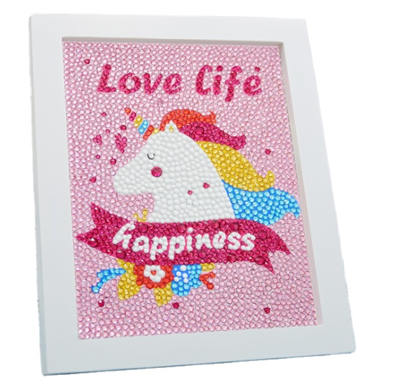 2021 Hot Selling 5d Diy Diamond Art Painting With Frame For Educational Supplies And Kids