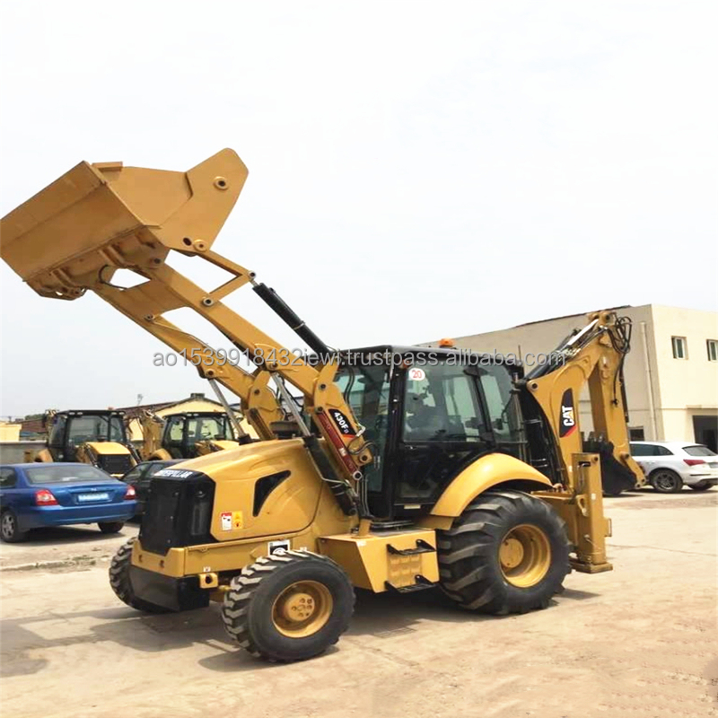 real shot of secondhand catapillar CAT430F BACKHOE loader
