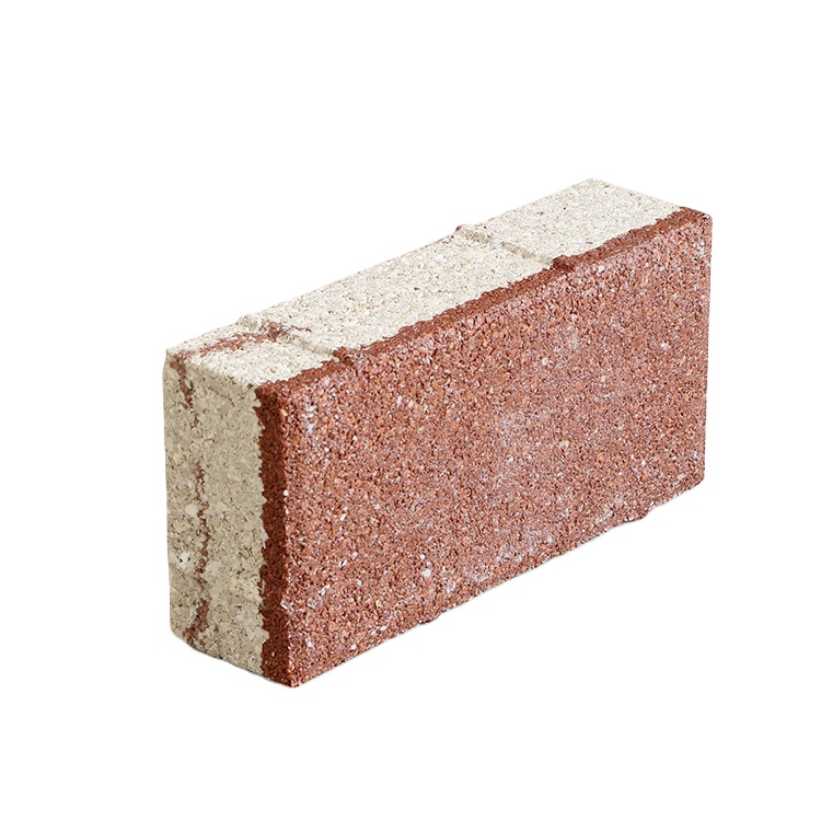 High Quality 100x200x50 mm Red Pervious Bricks Sidewalk Permeable Paving Driveway Garden Ceramic Clay Water Permeable Bricks