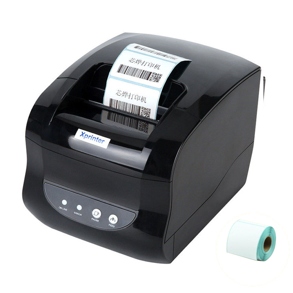 Xprinter 365 все-в-одном 3 дюймов этикетки штрих-кода принтер для печати наклеек для тегов печать билета