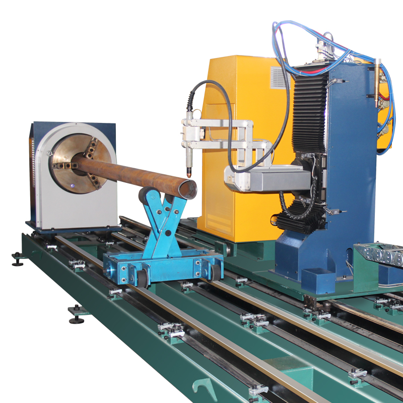 Jinan Factory Supply 5 axis cnc Pipe Tube Cutting Beveling Machine