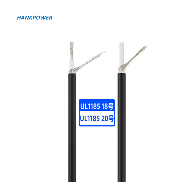 UL1185 с кабелем электронного управления и 18AWG 20AWG 1 сердечник из луженой меди экранированный кабель провод