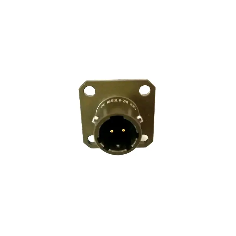 MS3112E8-2P Amphenol Industrial Circular MIL Spec Connector 2P Wall Mounting Receptacle MS3112