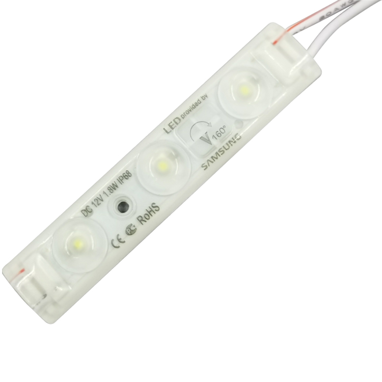 Индивидуальный Светодиодный модуль 7015 modulo LED 12 В Высокая яркость 1,8 Вт ip68 SMD светодиодные фонари для вывески