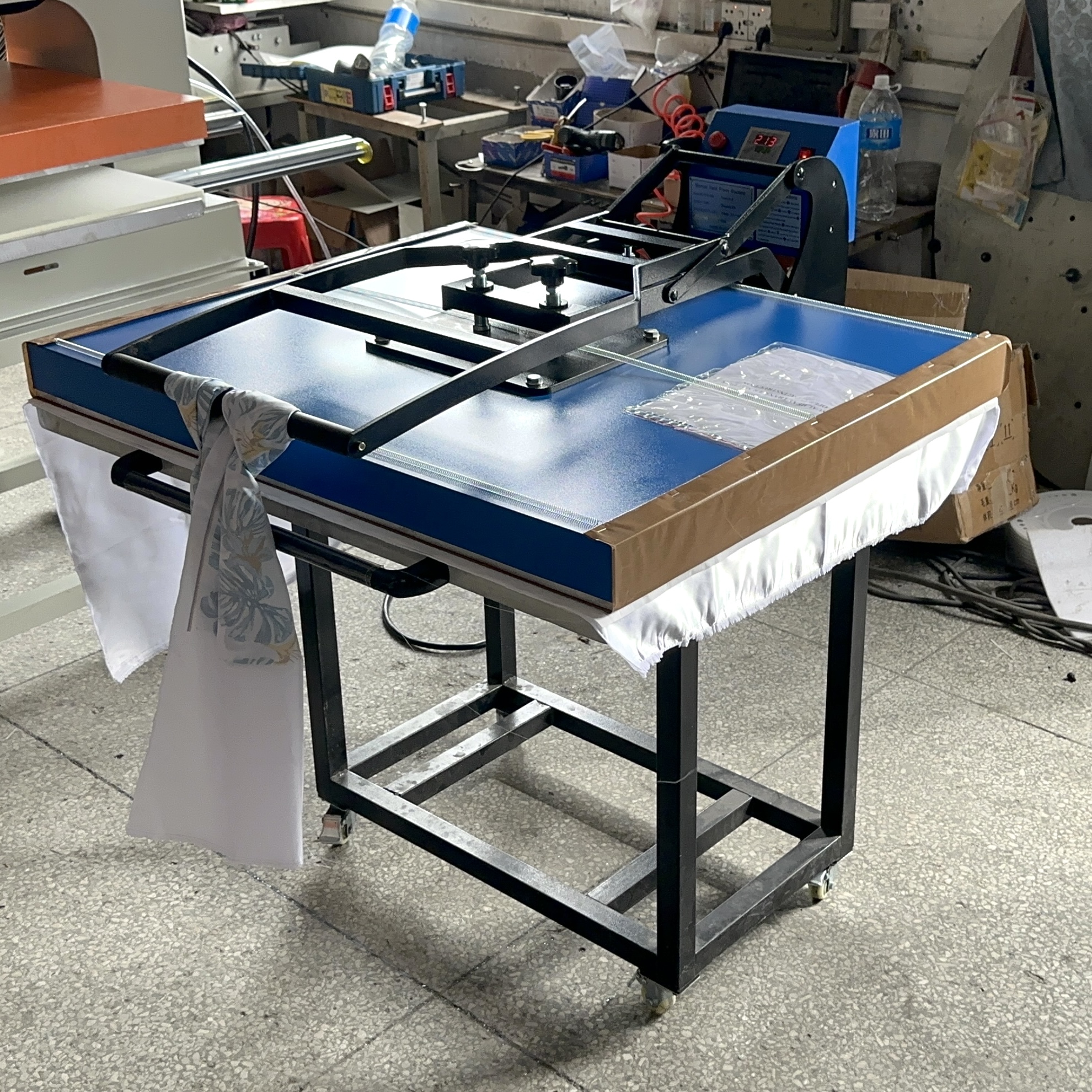 Hot selling large format heat transfer machine thermal press