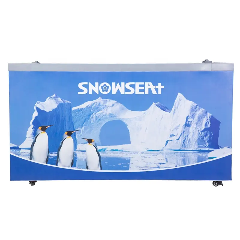 С самым лучшим ценой snowsea SDSC-505Z прямые продажи с фабрики холодильник с морозильной камерой съемной корзиной, морозильная камера для мороженного