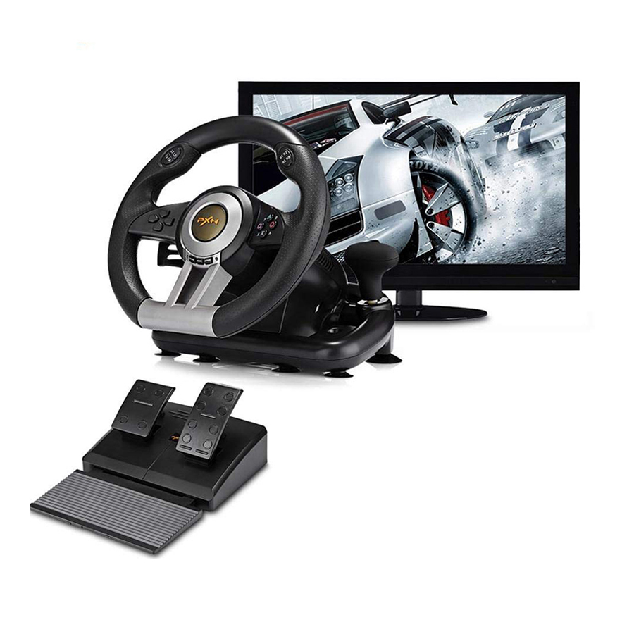 PXN-V3II оптовая продажа двойной вибрации гоночный руль для ПК/PS3/PS4/Xbox one & серии/переключатель