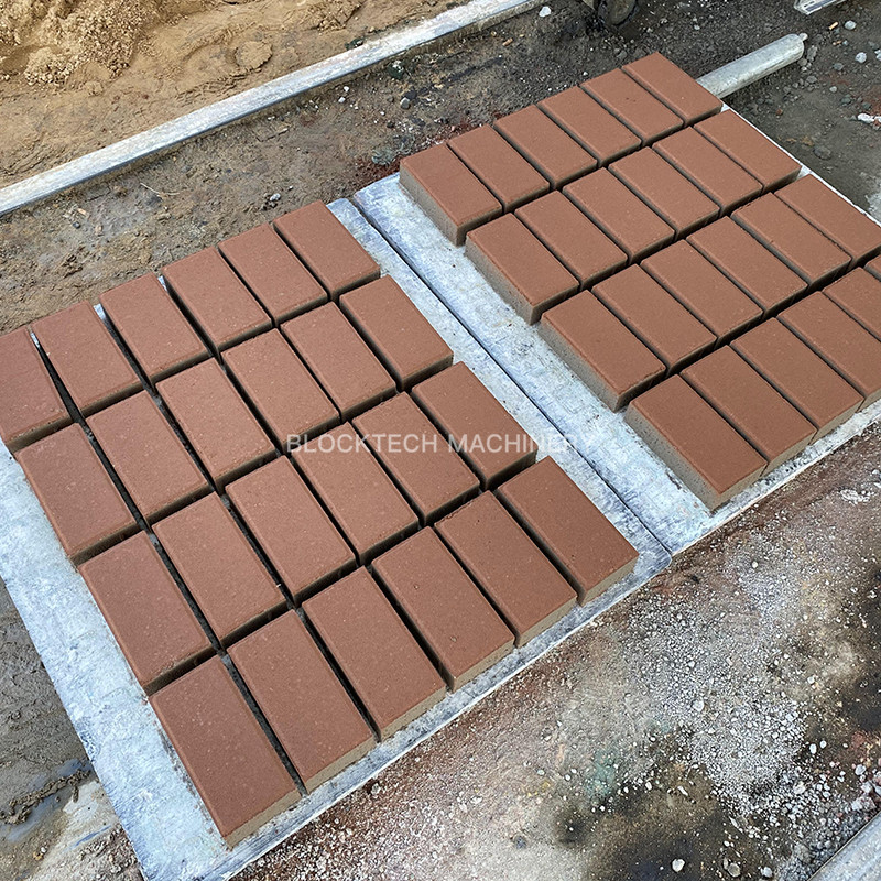BLOCKTECH Brick Moulder machine Paver Block Hollow Block Molder machine Solid Block Mould Paving Bricks Pallet Price