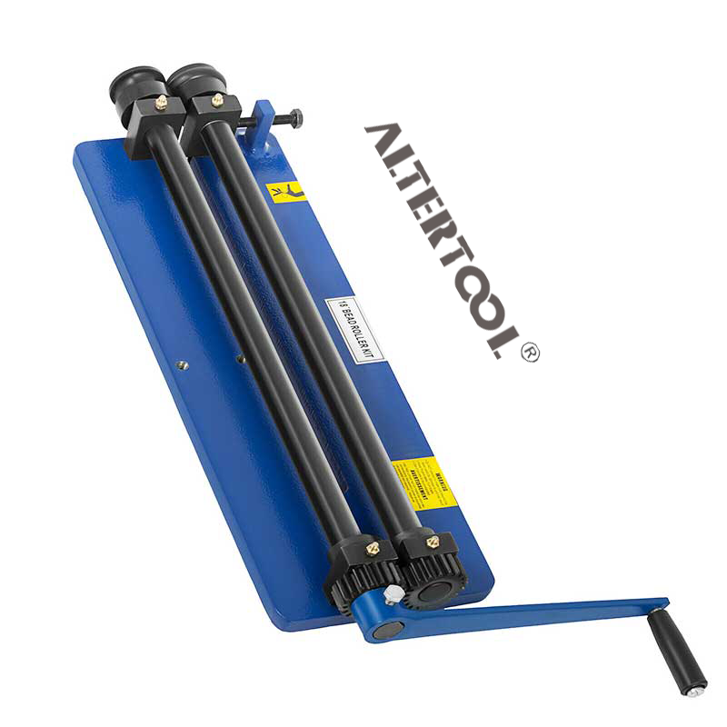 Sheet Metal Rolling Kit Mill Machine Manual Hand Operated Rotary Bending Machine Bead Roll ALTERTOOL Manufacture TZW51-431218