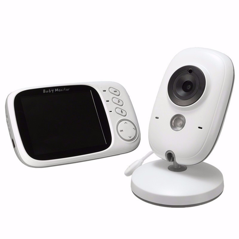 3.2 Inch Baby Camera Video Monitor Wireless High Resolution VB603 Temperature Monitoring Smart Baby Monitor With Night Vision