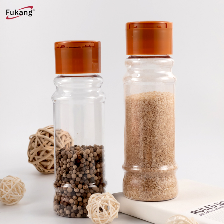 Spice Jars Empty Bottles With Shaker Lids Classic Square Seasoning And Spice Bottle
