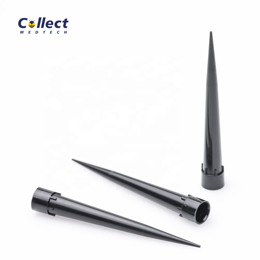 Factory Sale Low Retention Black Automatic 300ul Conductive Pipette Tip For Hamilton