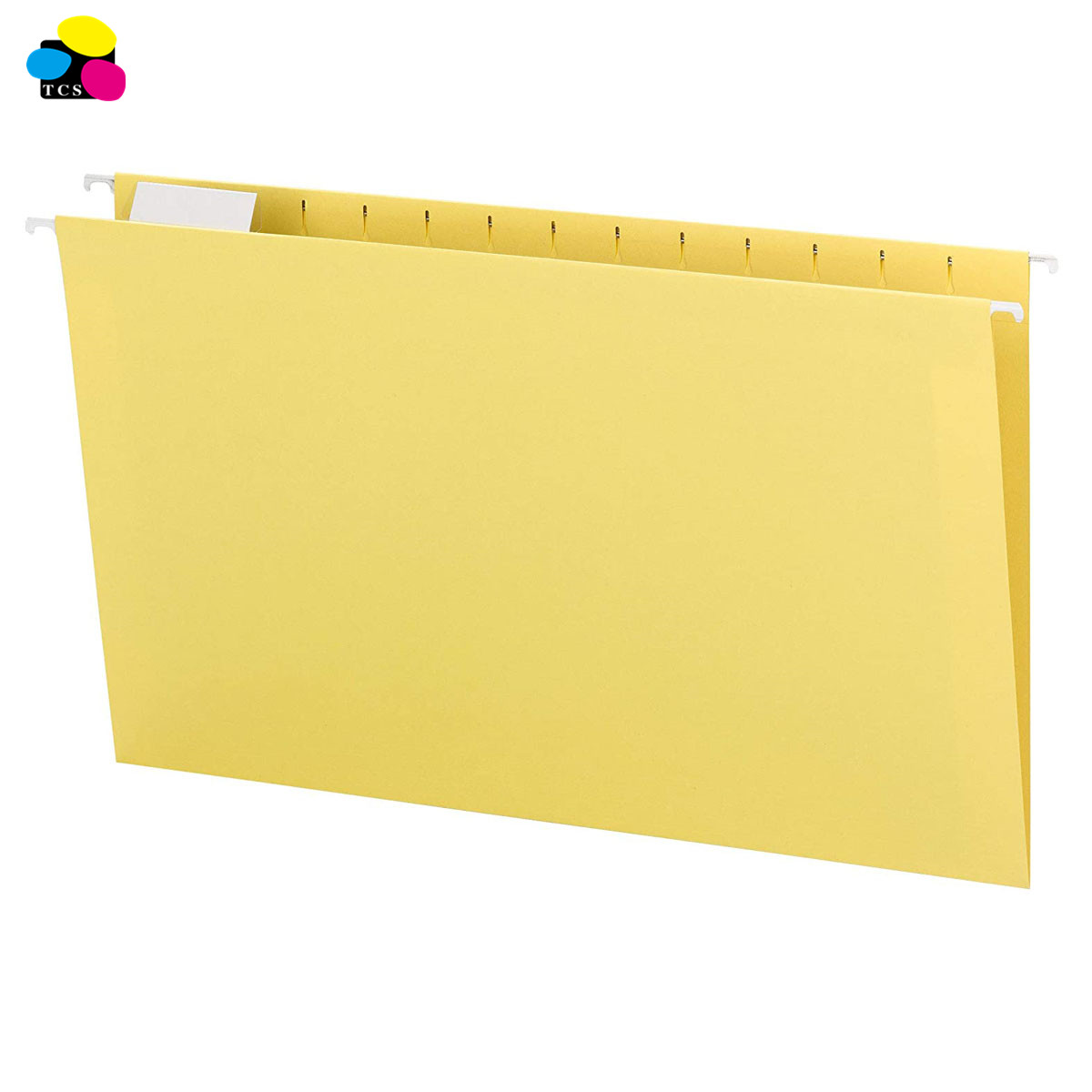 Управление провело 1/5 Cut 8 1/2in. X 14 дюймов законные Size2-Tone желтые Висячие папки для файлов