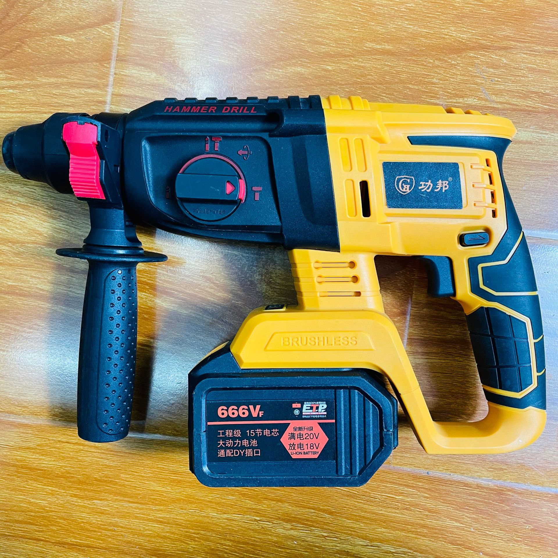 Professional Factory Made Hot Sale New 4pcs Lithium Electric Brushless Impact Wrench